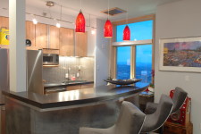 Dramatic Contemporary Remodel of Downtown Condo at The Plaza