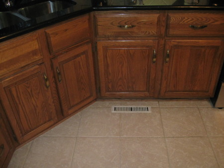 Kitchen cabinets