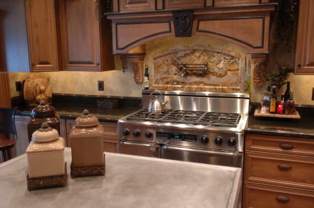 Pewter can be formed to match more intricate mouldings in the space.
