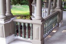 Historic preservation of a porch railing
