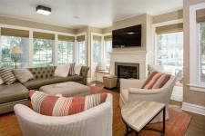 A Stylish Sunroom Addition Creates a Bright and Cozy Retreat