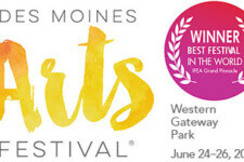 Use Our Discount Code to Become a Des Moines Arts Festival Patron!