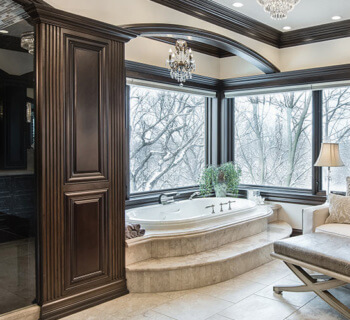The Master En Suite Becomes a Lavish Retreat, Full of Amenities