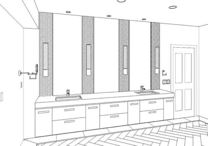 Simplifying and Modernizing: Designing a Master Suite and Bathroom Remodel