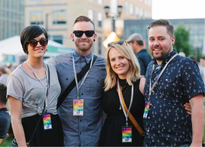 a Des Moines Arts Festival Patron with Discount