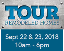 Tour of Remodeled Homes 2018 Sept 22 & 23 from 10am-6pm