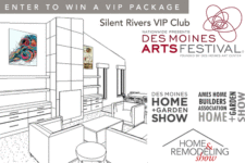 remodel rendering with art Des Moines Arts Festival