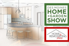 Des Moines Home + Garden Show and Home Remodeling Show with kitchen rendering