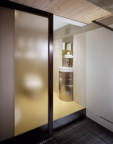 Brown Camp Lofts bathroom condo remodel in Des Moines by Silent Rivers