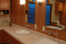 1990s Suburban Bathroom Remodel Creates a Spa-Like Retreat