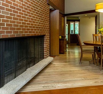 Frank Lloyd Wright Style House Gets a Complete Update