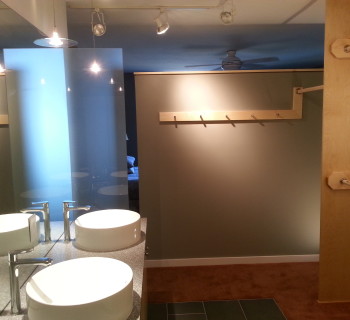 Des Moines Bathroom Remodel Delights Owners of a Midcentury Condo