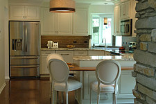 Stone and Marble Kitchen Remodel with Cottage Appeal