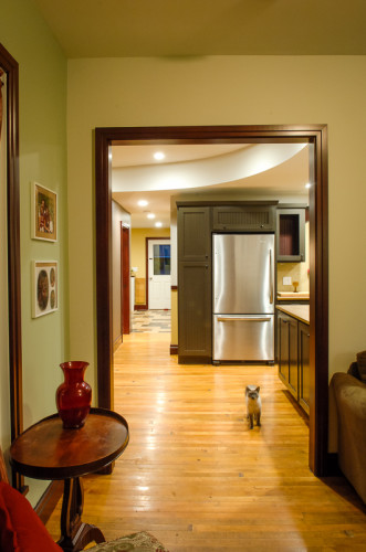 Des Moines Sherman Hill historic home move, remodel and green rehabilitation by Silent Rivers