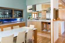 Midcentury modern home in Johnston, Iowa remodeled by Silent Rivers wins national Project of the Year award