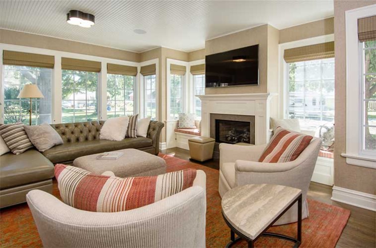 A Stylish Sunroom Addition Creates a Bright and Cozy Retreat - Silent ...