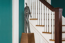 Intuition sculpture by jd Hansen on its new pedestal base by Silent Rivers