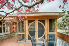 New Gazebo Creates a Private Outdoor Entertainment Space