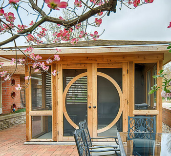 New Gazebo Creates a Private Outdoor Entertainment Space