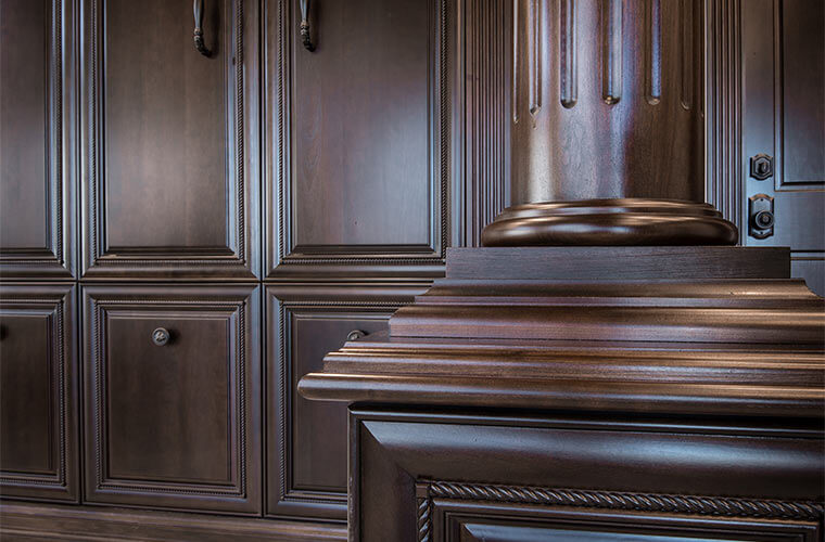 Urbandale-Iowa-luxurious-traditional-master-bedroom-woodwork-detail-by-Silent-Rivers