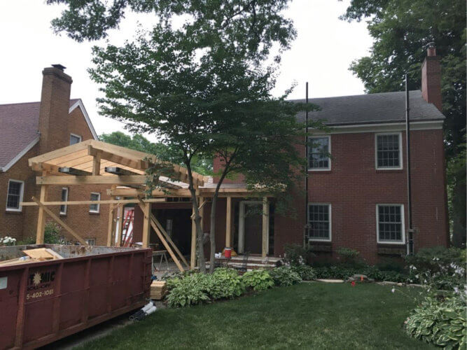 Project in Progress: Adding Life to an Aging Home