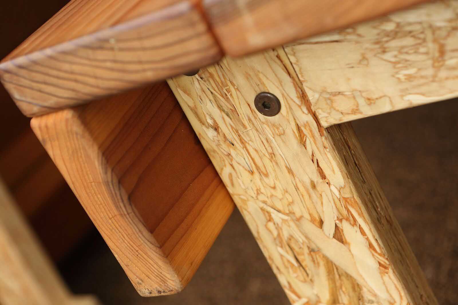 Silent Rivers VIP Club at 2018 Des Moines Arts Festival with sustainable materials and custom furniture