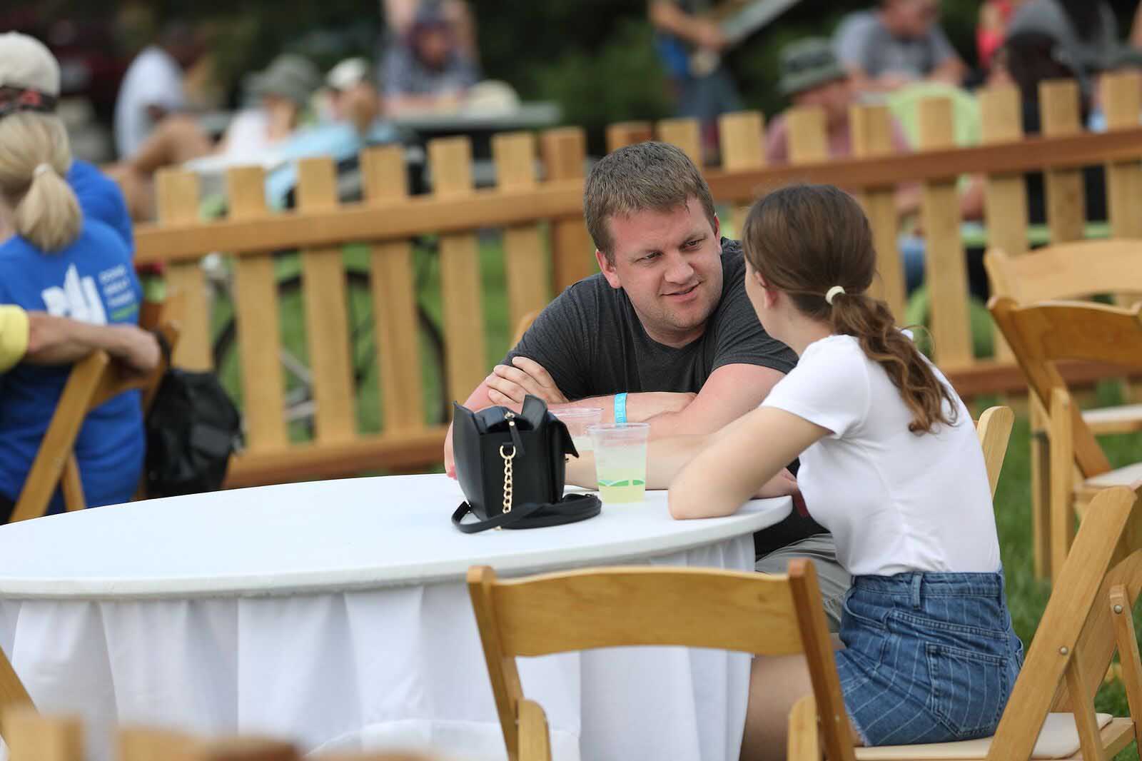 Silent Rivers VIP Club at 2018 Des Moines Arts Festival