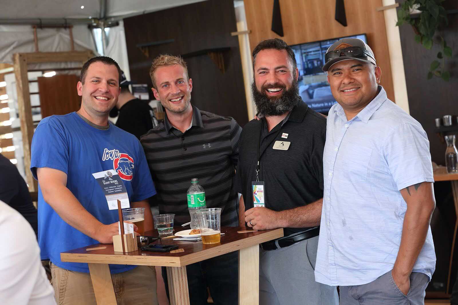 Silent Rivers VIP Club at 2018 Des Moines Arts Festival, Nathan Thompson