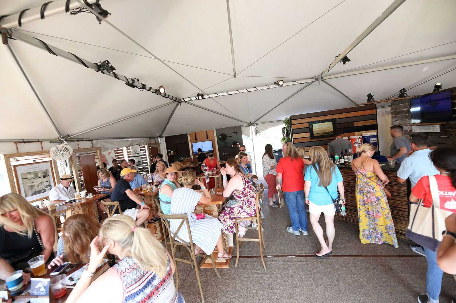 Silent Rivers VIP Club at 2018 Des Moines Arts Festival