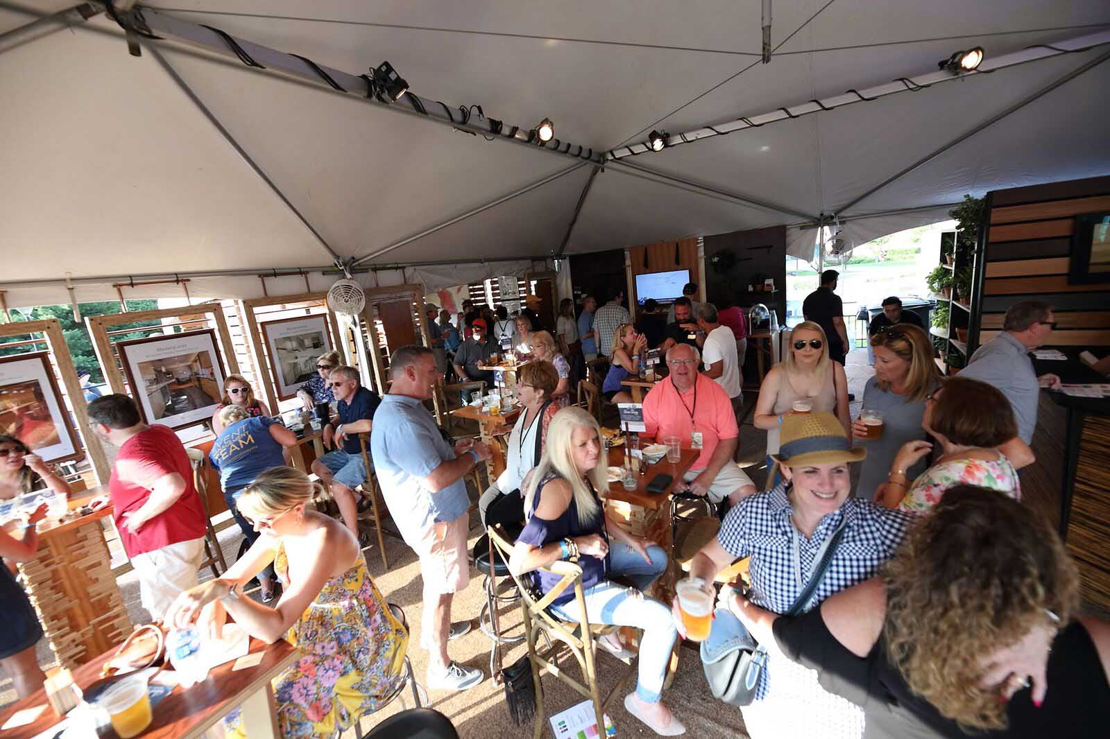 Silent Rivers VIP Club at 2018 Des Moines Arts Festival