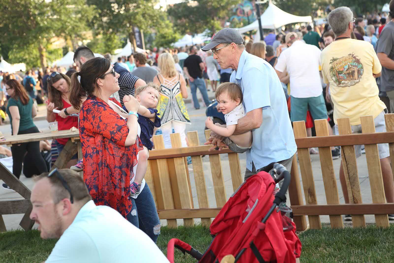 Silent Rivers VIP Club at 2018 Des Moines Arts Festival