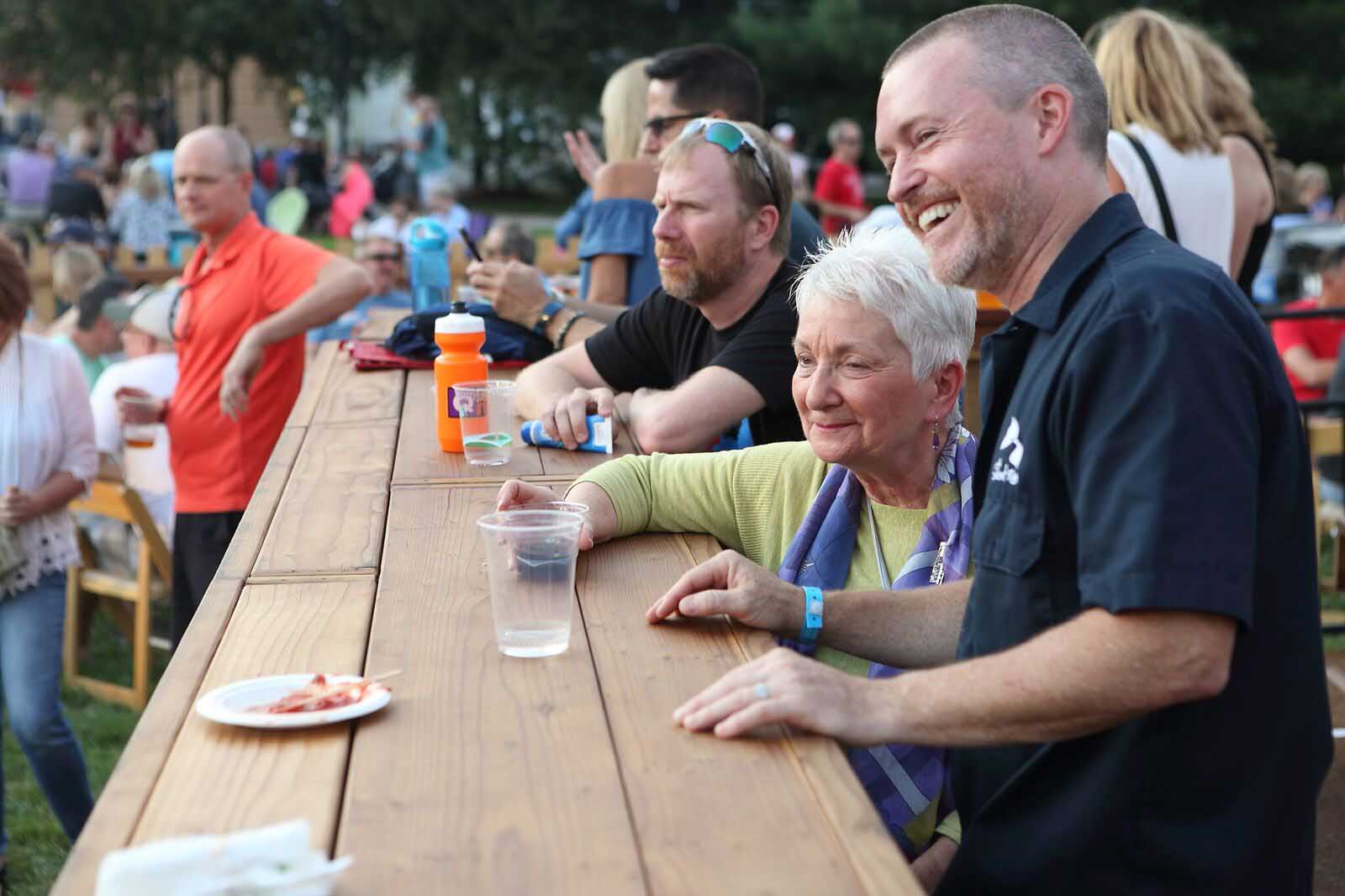 Silent Rivers VIP Club at 2018 Des Moines Arts Festival