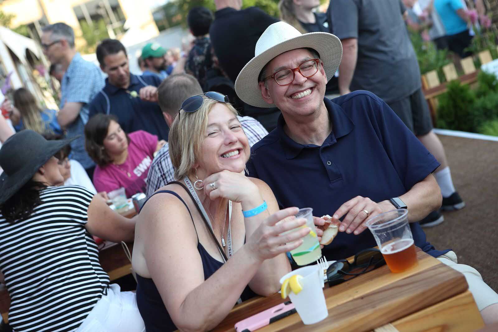 Silent Rivers VIP Club at 2018 Des Moines Arts Festival