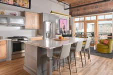 Art Deco Remodel Transforms a Downtown Des Moines Loft
