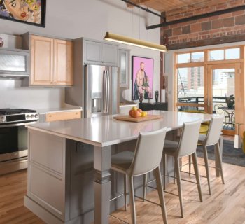 Art Deco Remodel Transforms a Downtown Des Moines Loft