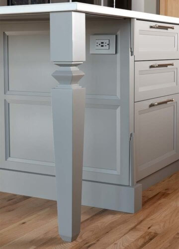 Art Deco remodel Des Moines loft kitchen by Silent Rivers